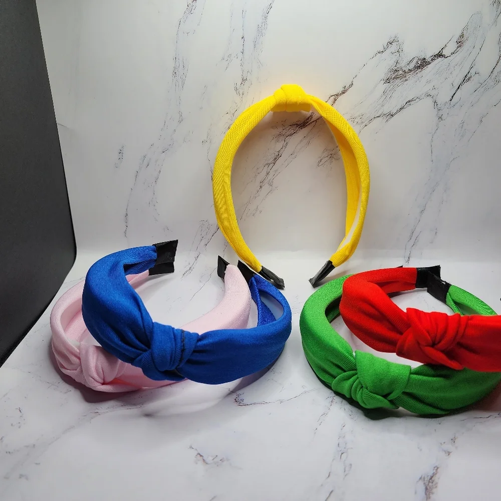 5 Turban Colorful Knotted Headbands!! A Just-Jen Fav!! NWT!! - Picture 7 of 8